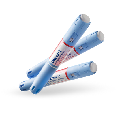 Ozempic® (Semaglutide) injection pens for weight loss and diabetes management.
