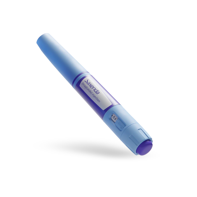 Single Saxenda® (Liraglutide) injection pen for weight loss treatment