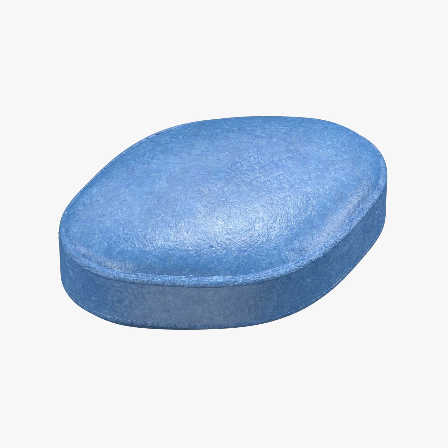 Close-up of a sildenafil tablet, the generic form of Viagra, used for treating erectile dysfunction








