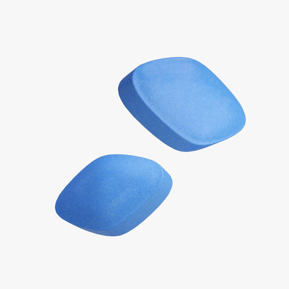 Two sildenafil tablets, the generic version of Viagra, commonly used to treat erectile dysfunction in men








